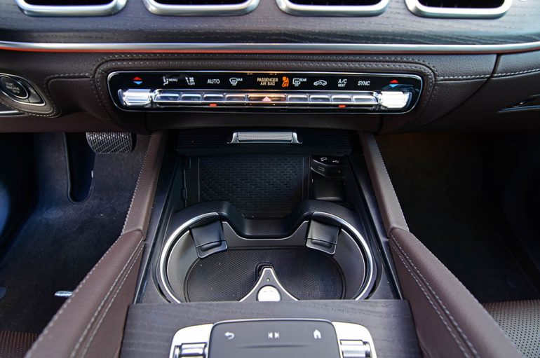 2020mercedesbenzgle450cupholdersclimatecontrols Automotive