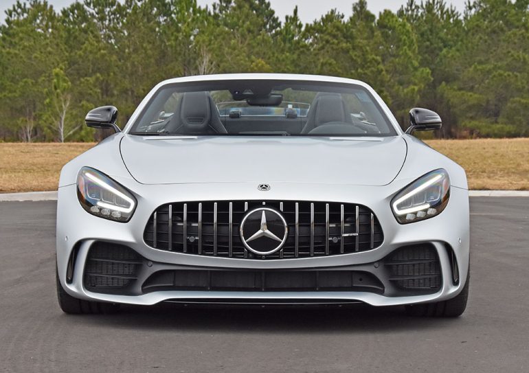 mercedes-amg gt r roadster front end