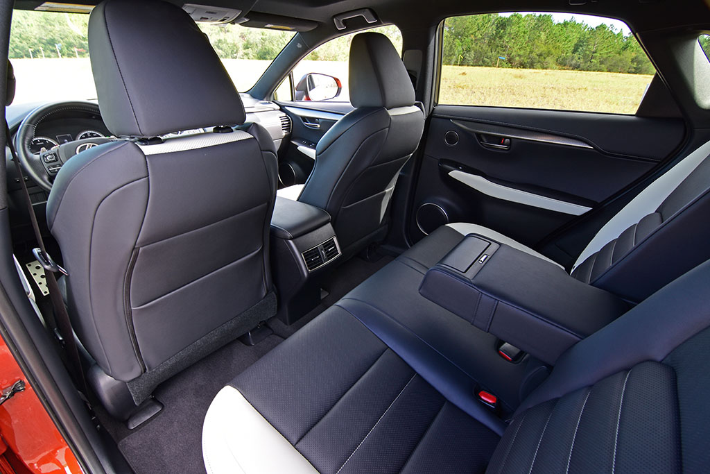 Lexus Nx 300 F Sport Interior Rear Automotive Addicts