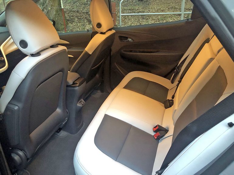 2020 chevrolet bolt ev back seats