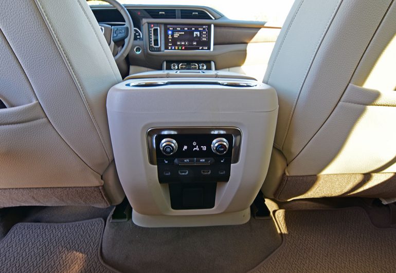 2021 gmc yukon denali 2nd row climate connections