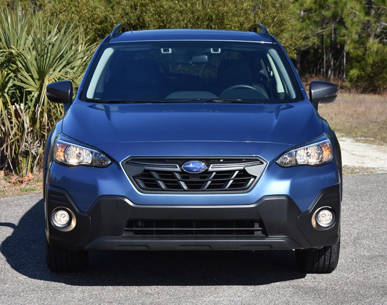 2021 subaru crosstrek sport front