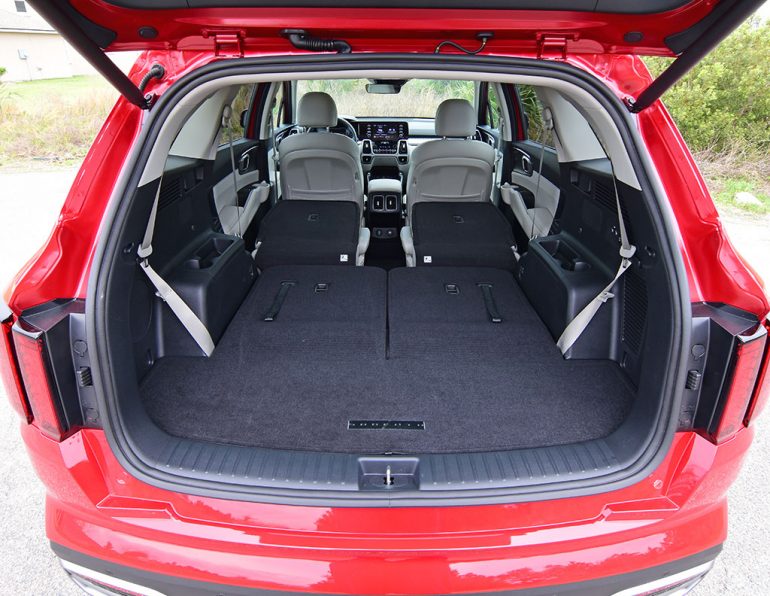 2021 kia sorento hybrid ex cargo space