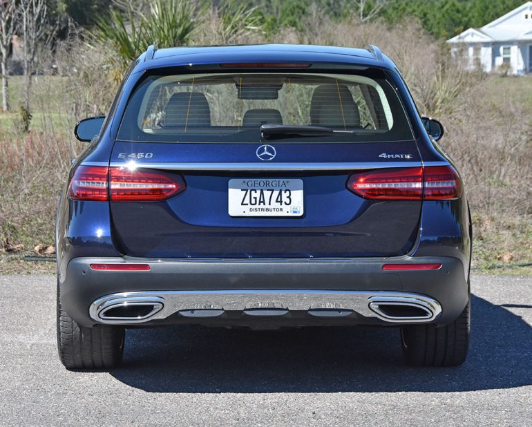 2021 mercedes-benz e450 all-terrain wagon back