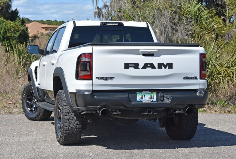 2021 ram 1500 trx rear