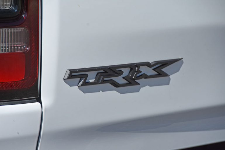 2021 ram 1500 trx badge