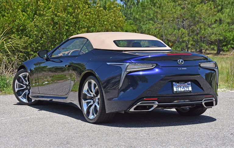 2021 Lexus LC 500 Convertible Review & Test Drive : Automotive Addicts