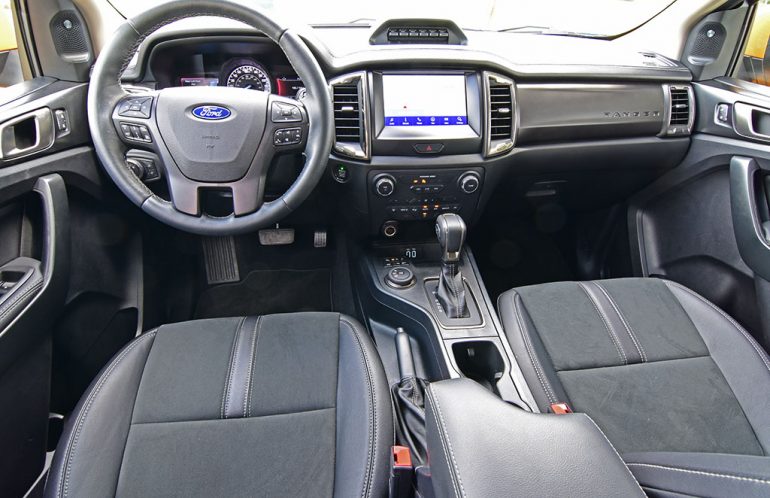 2021 ford ranger tremor dashboard