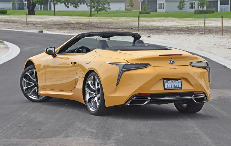 2023 Lexus LC 500 Convertible Review & Test Drive : Automotive Addicts