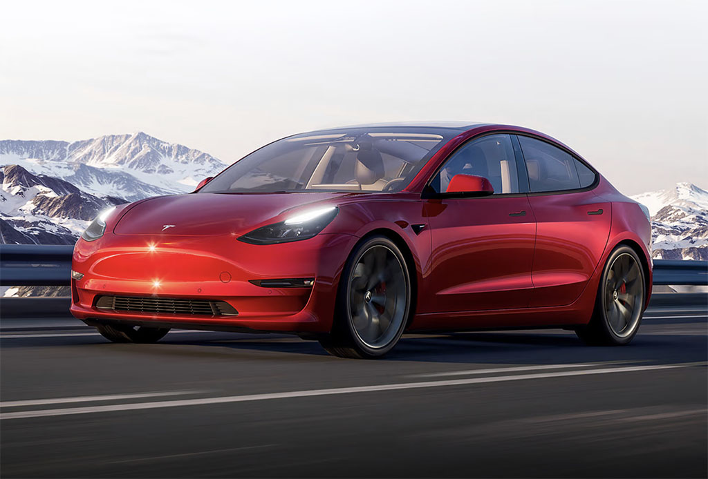 Leaked Tesla Model 3 Highland with Ludicrous badge, performance