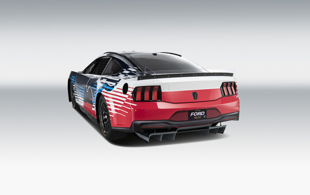 Ford Performance Introduces New Mustang for 2024 NASCAR Cup Series