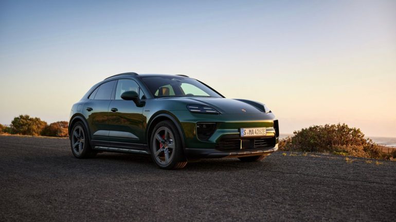 Porsche Expands Electric Macan Range with Lower Priced Rear-Wheel-Drive 4S Trim
