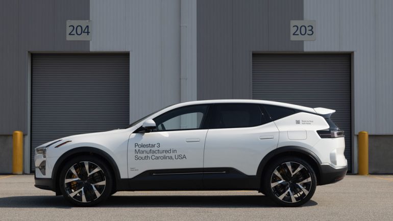 Polestar 3 EV Begins U.S. Production Sidestepping High Tariffs