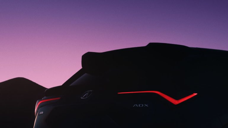 Acura Teases New ADX Premium Compact SUV