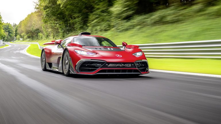 Mercedes-AMG ONE Shatters its own Nürburgring Record