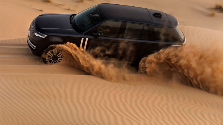 Anticipated Range Rover Electric Prototypes Demonstrate Unmatched Capability in Extreme Desert Testing