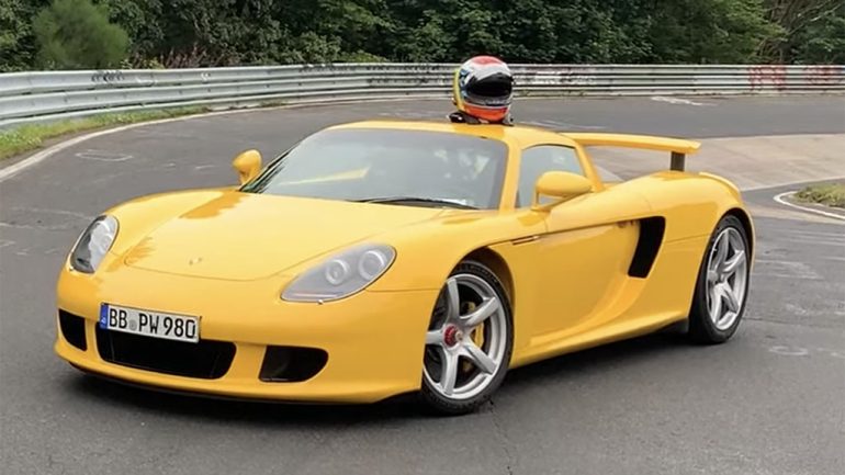 Porsche Carrera GT Crushes Its Own Nürburgring Record with Modern Tires