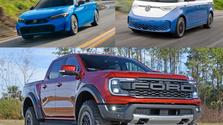 Honda Civic Hybrid, Ford Ranger, and Volkswagen ID.Buzz Win 2025 North American Car, Truck and Utility Vehicle of the Year Awards