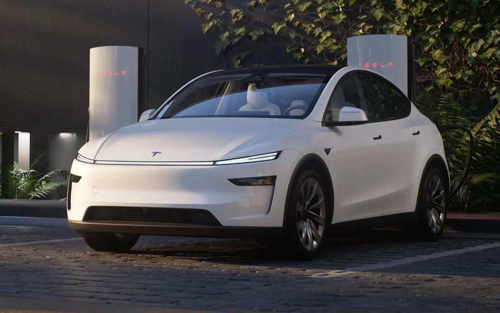 2025 Tesla Model Y Juniper Debuts with New Styling, Improved