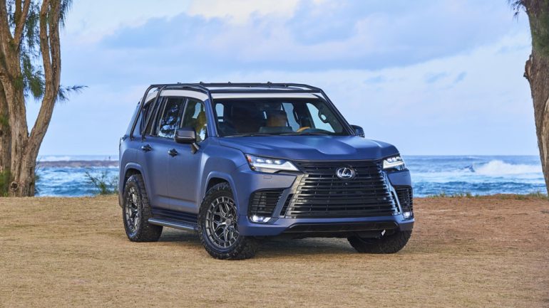 Lexus Rides the Wave with the Surf LX Concept SUV and Multi-Year WSL Partnership