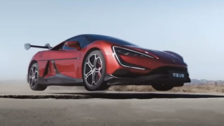 BYD’s 1,287HP Yangwang U9 EV Supercar Can Jump Over Potholes